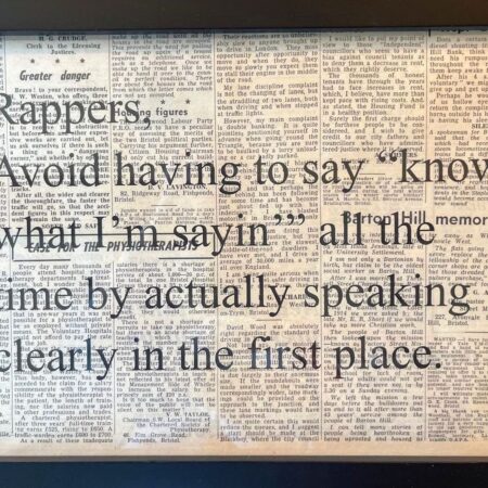Rappers Avoid Having To Say Know What I'm Sayin All the Time By Actually Speaking Clearly In The First Place